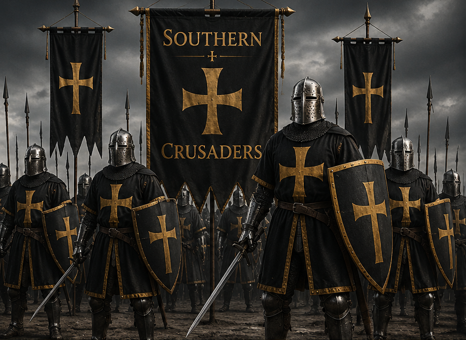 Southern Crusaders in battle